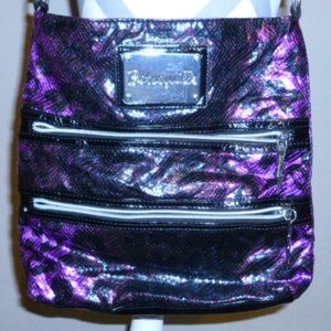 Betseyville Purple /Black Crossbody